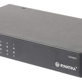 IPmatika IGW800, VoIP-шлюз на 8 портов FXS IPmatika IGW800, VoIP-шлюз на 8 портов FXS